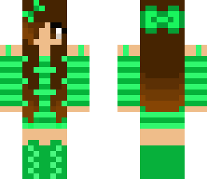 lucky green girl