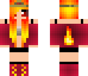 flame girl