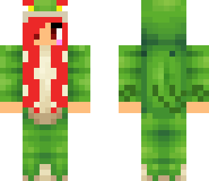 red hair snake girl