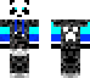 blue panda
