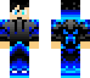 blue man