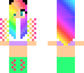 again rainbow girl