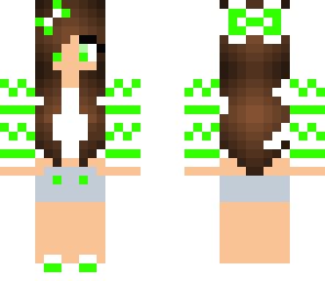 green sailor rainbow girl
