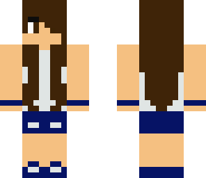 blue random girl
