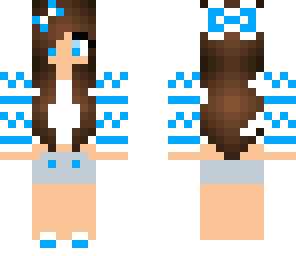 blue sailor rainbow girl