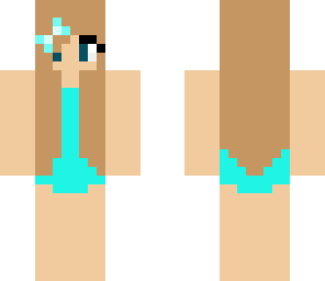 blue bikini girl slightly edited