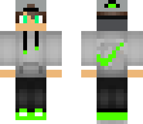 green nike boy