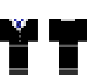 blue tie tuxedo