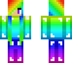 rainbow girl