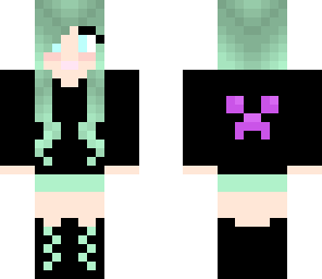 cute pastell goth girl
