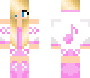 pink music girl