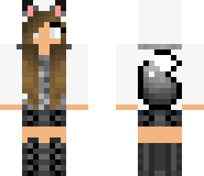 white fox girl