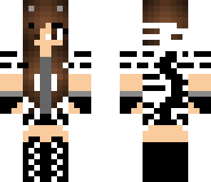 zebra fighter girl fixed gloves