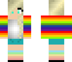 rainbow girl