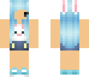 blue bunny girl