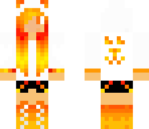 fire cat girl
