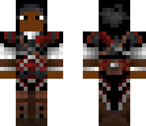 black assassin with scar on eye