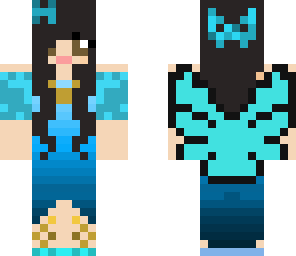 blue fairy w black hair