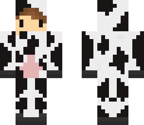 chibi boy cow skin