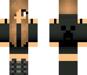 black creeper hoodie girl