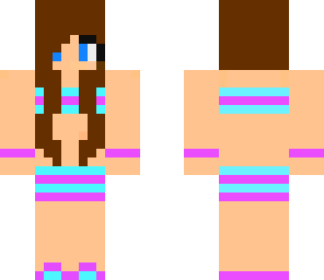 pretty girl in swimming suit