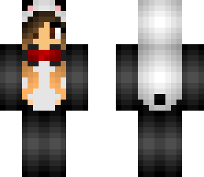 bow tie panda girl