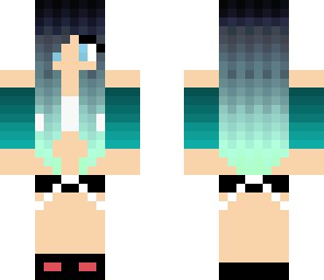 ombre headphone girl