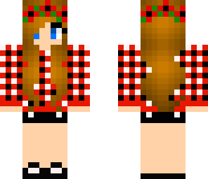 watermelon plaid flower girl
