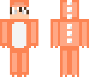 orange dinosaur boy