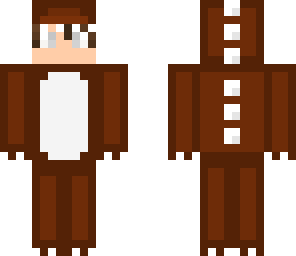 brown dinosaur boy