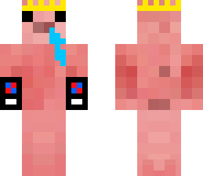 pig with gloves
