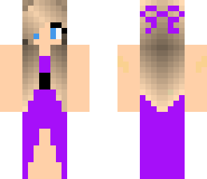 purple bow