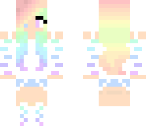 edited pastel girl