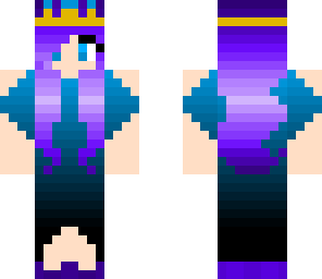 purple hair princess