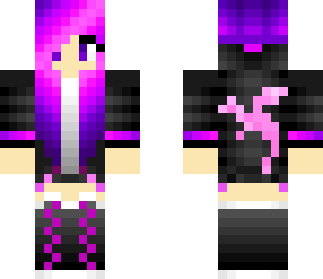 purple dragongirl