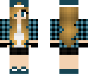 plaid tomboy girl
