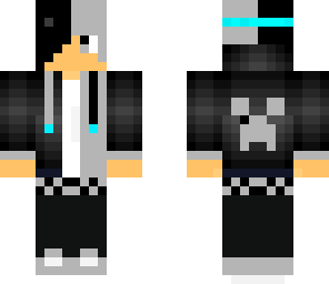 black and white guy