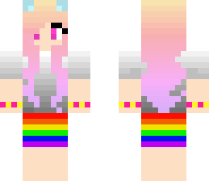 rainbow black and white love