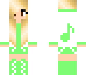 green music girl
