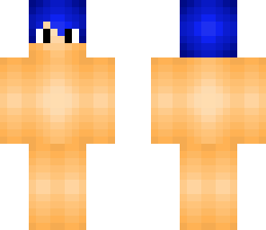 blue hair boy base