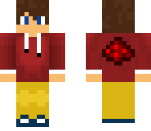 Redstone Boy Minecraft Skins