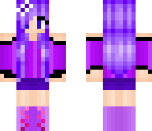 purple girl
