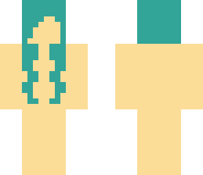 teal hair base