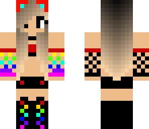 rainbow girl