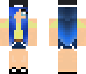 blue girl