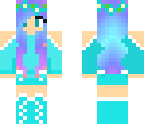 cute blue girl
