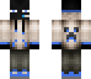 blue ender man