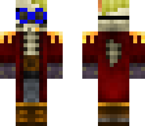 pirate captain with goggles