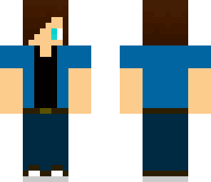 cool boy with brown hair