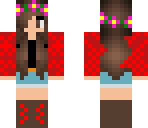 flower crown girl